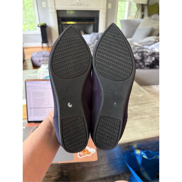 Rothy’s The Point Maritime Navy Flats sz 10.5 EUC - Picture 5 of 7